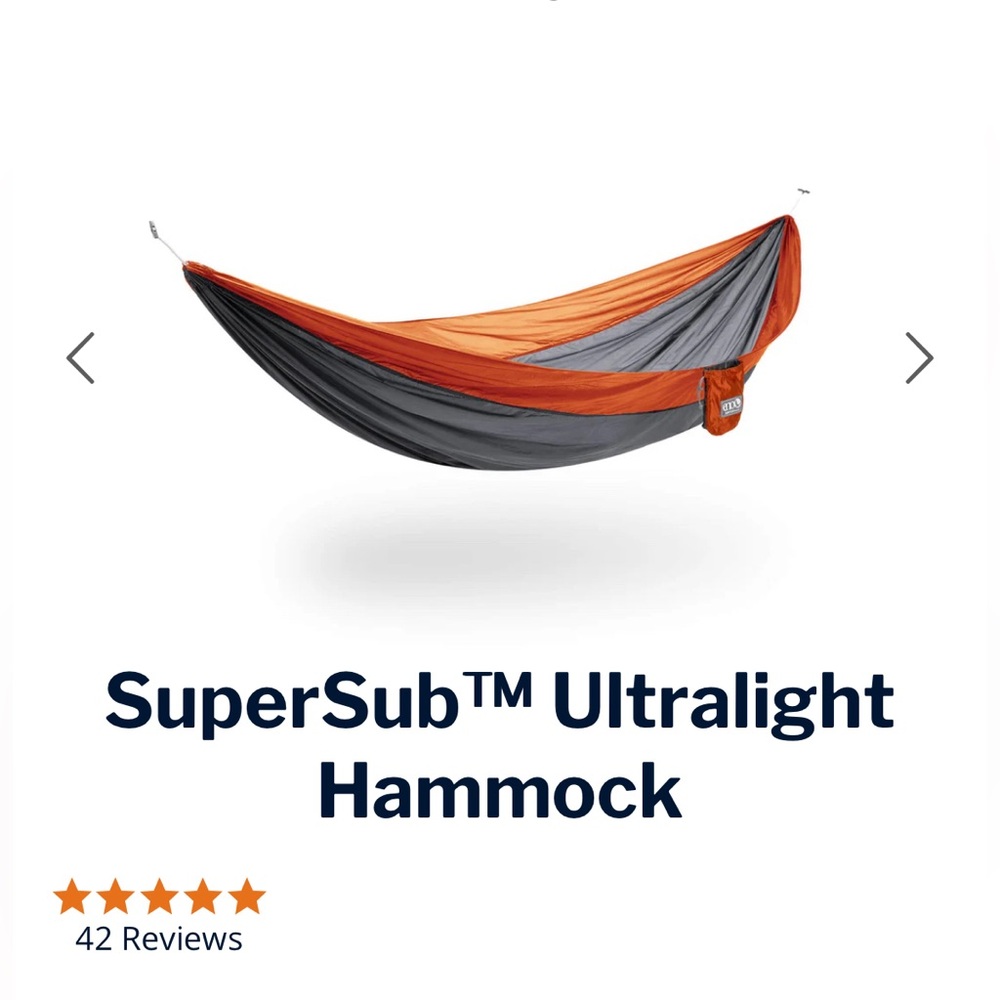 ENO SuperSub™ Ultralight Hammock